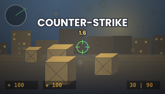 Игровой процесс Counter-Strike 1.6